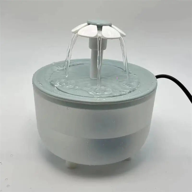 Automatic Pet Water Fountain 1200mL – USB Electric Cat Drinking Bowl with Filter
