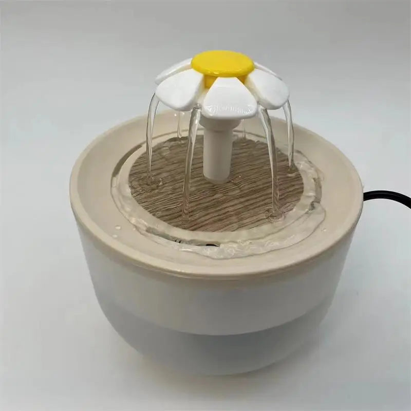 Automatic Pet Water Fountain 1200mL – USB Electric Cat Drinking Bowl with Filter