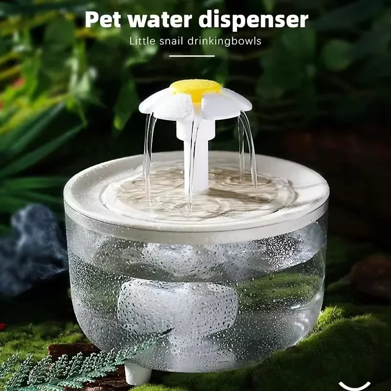 Automatic Pet Water Fountain – 1200mL USB Electric Cat Drinking Bowl with Filter