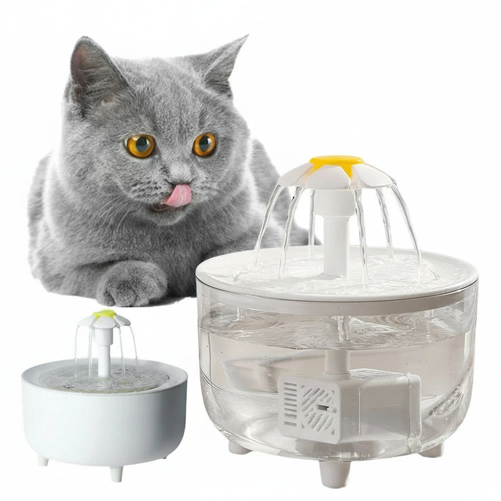 Automatic Pet Water Fountain – 1200mL USB Electric Cat Drinking Bowl with Filter