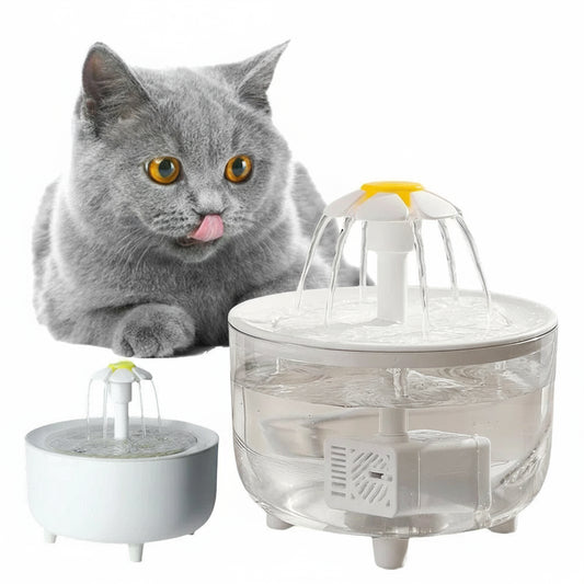 Automatic Pet Water Fountain – 1200mL USB Electric Cat Drinking Bowl with Filter